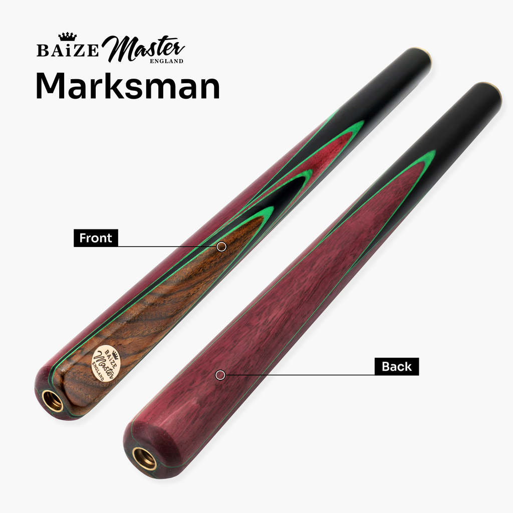 Baize Master Scarlet Marksman 3/4 pool cue Cue + Case