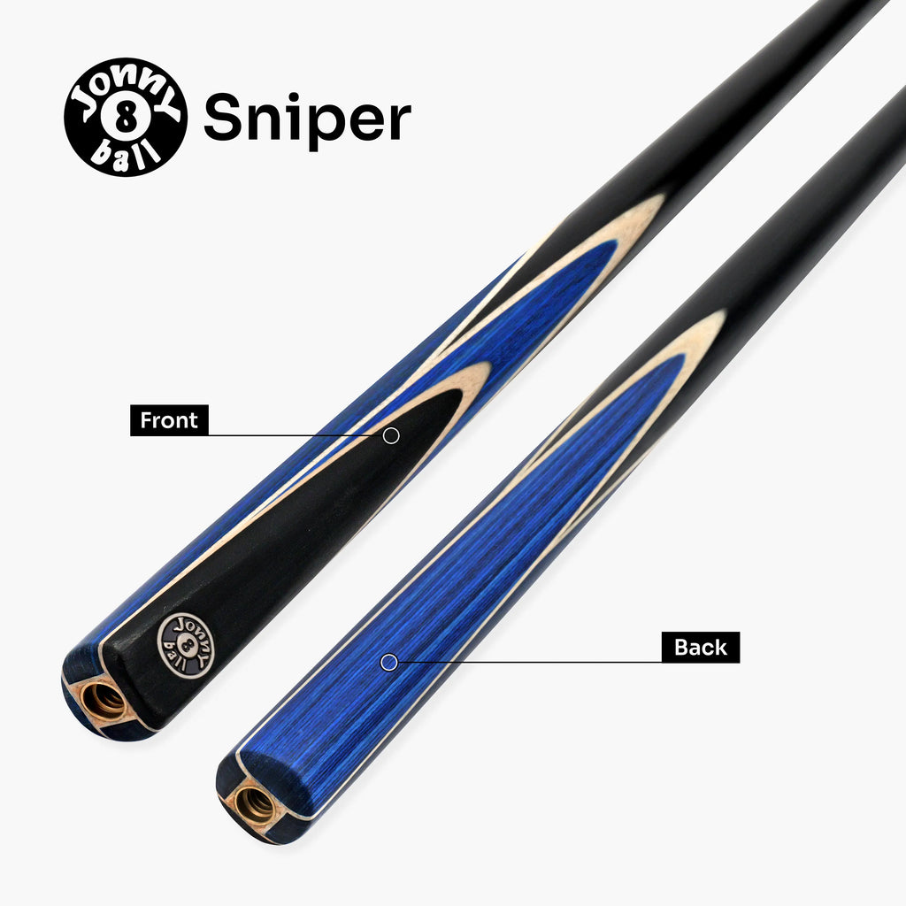 Jonny 8 Ball Sniper 57-inch 2-piece pool cue Cue + Case
