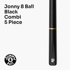 Jonny 8 Ball Combi adjustable 5-piece cue Cue + Case
