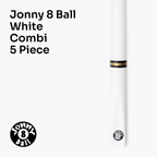 Jonny 8 Ball Combi adjustable 5-piece cue Cue + Case