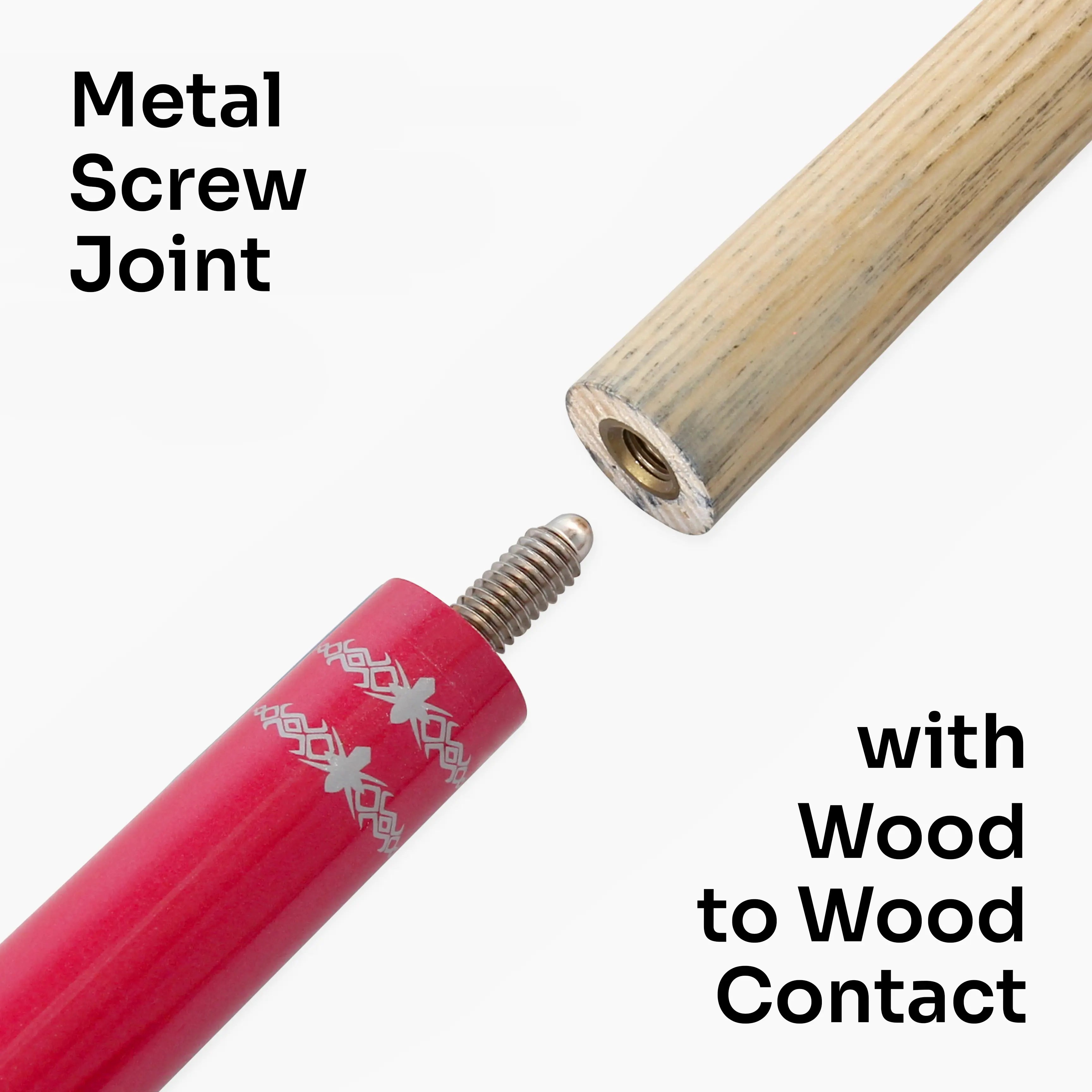 Jonny 8 Ball Scorpion 57-inch 2-piece cue Cue + Case