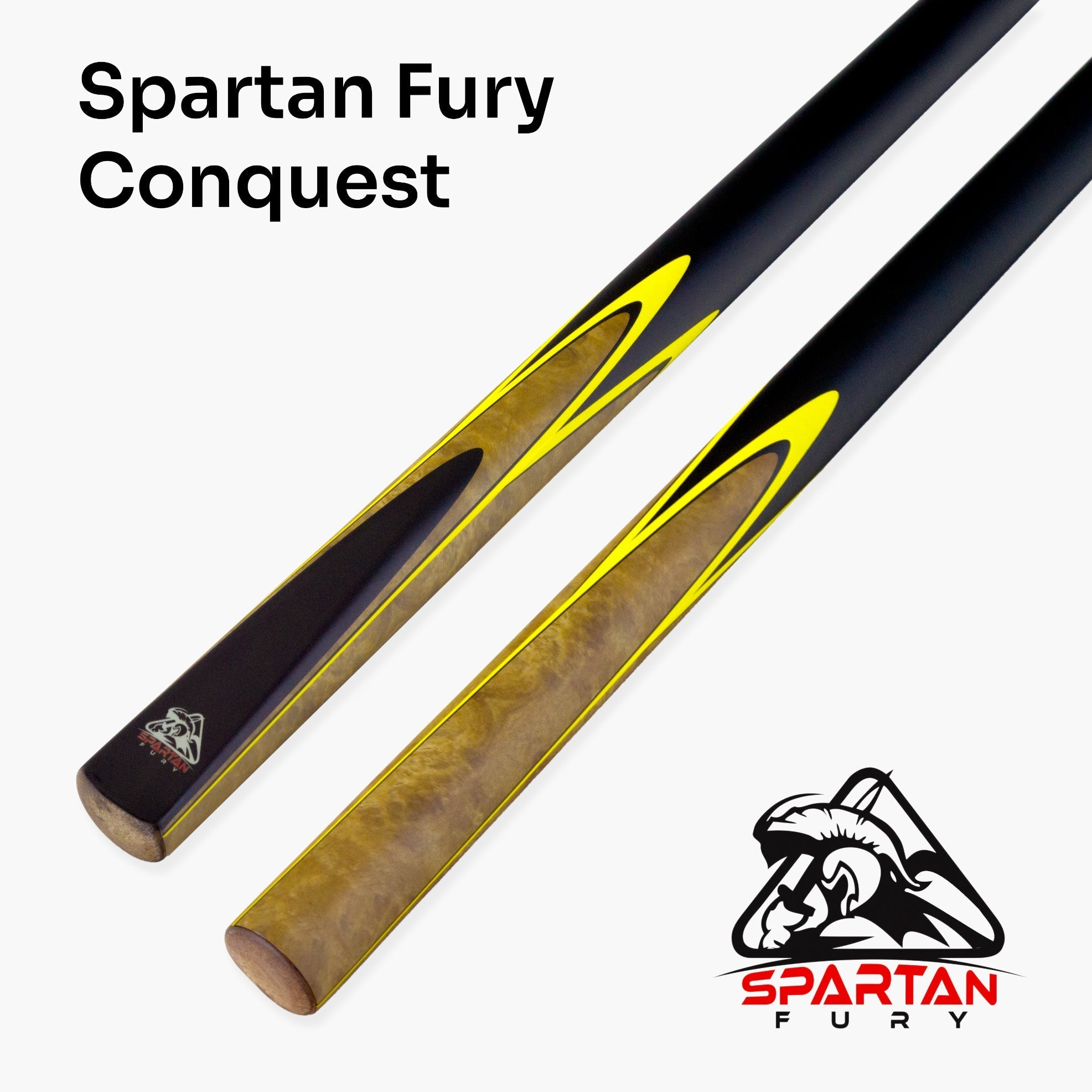 Spartan Fury Conquest cue and soft case set Cue + Case