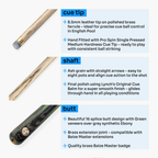 Baize Master G14 Emperor 57-inch 3/4 pool cue Cue + Case