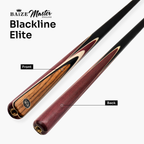 Baize Master Blackline Elite cue and case set Cue + Case