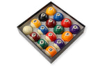 Jonny 8 Ball premium grade 50.8mm pool balls Cue + Case