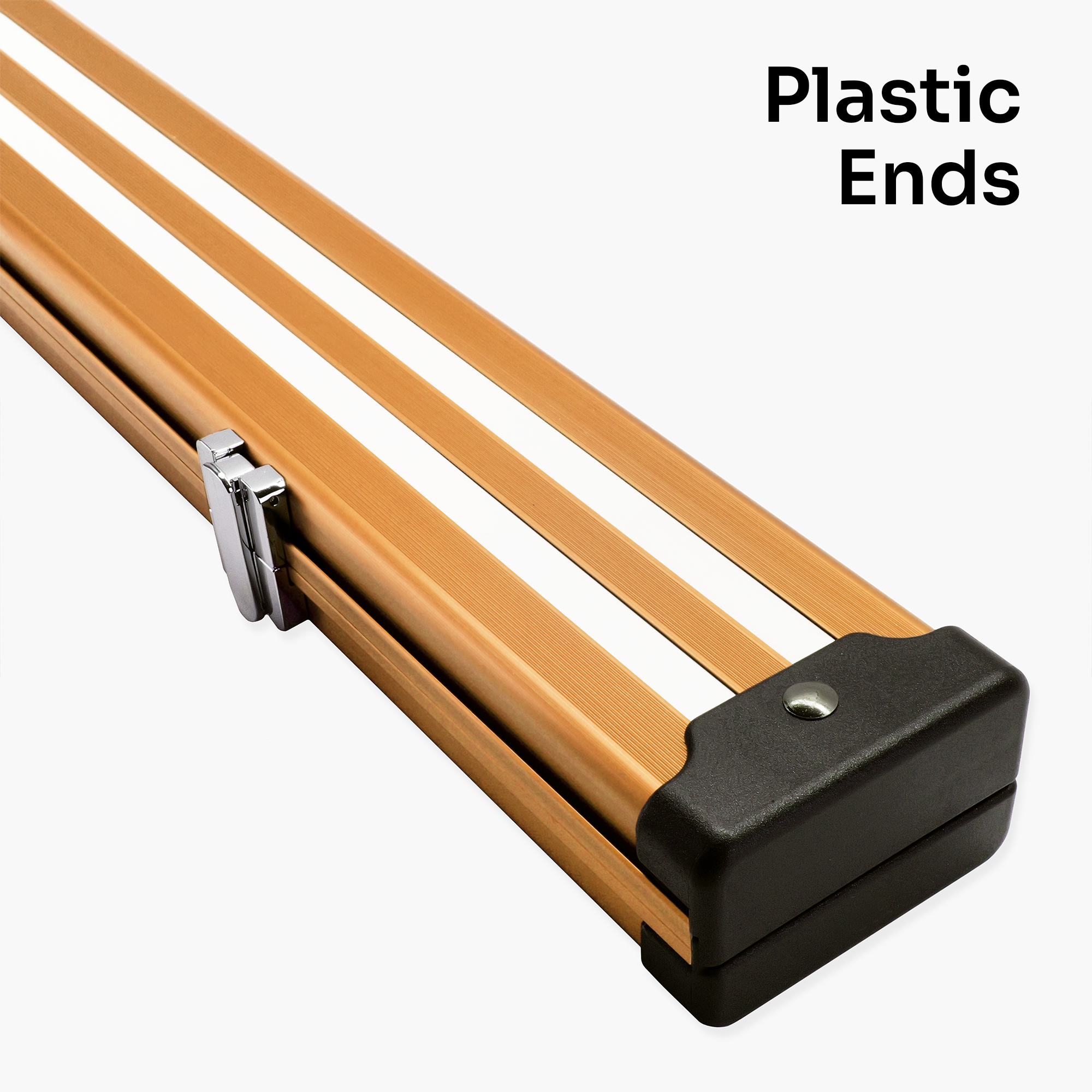 Silver Stripe Pro aluminium 3/4 cue case
