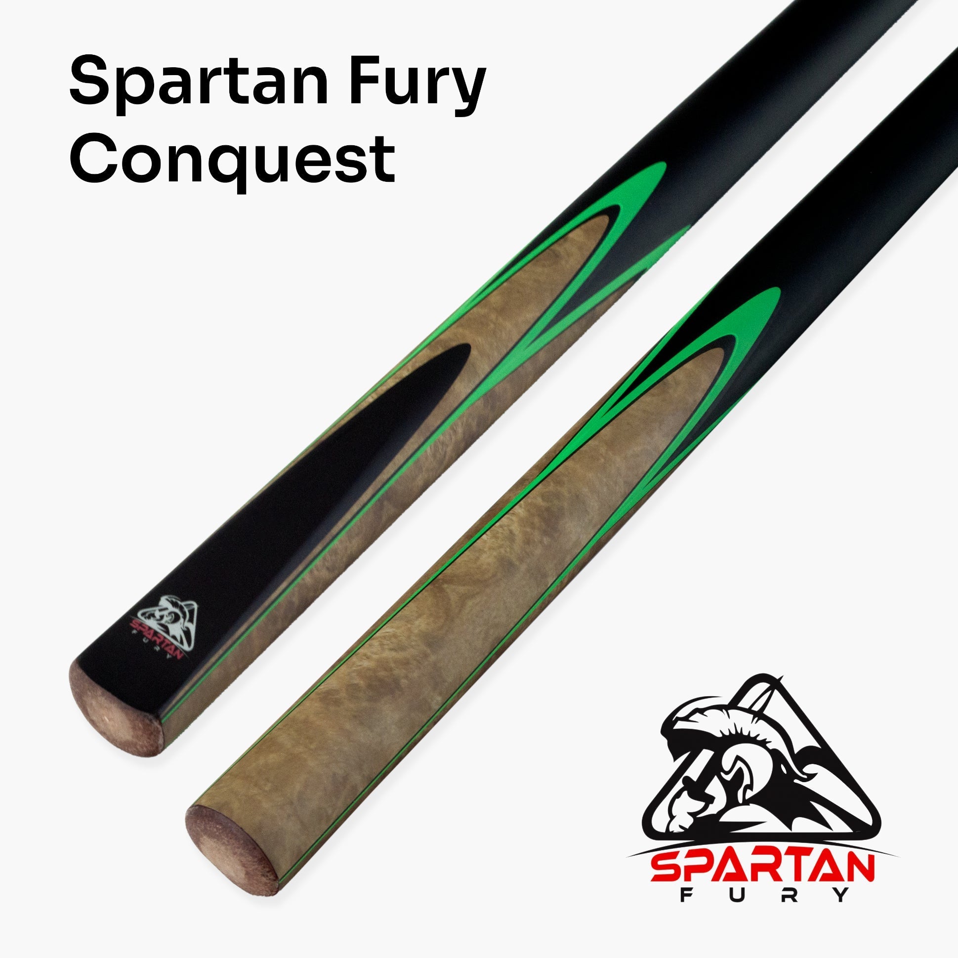 Spartan Fury Conquest cue and soft case set Cue + Case