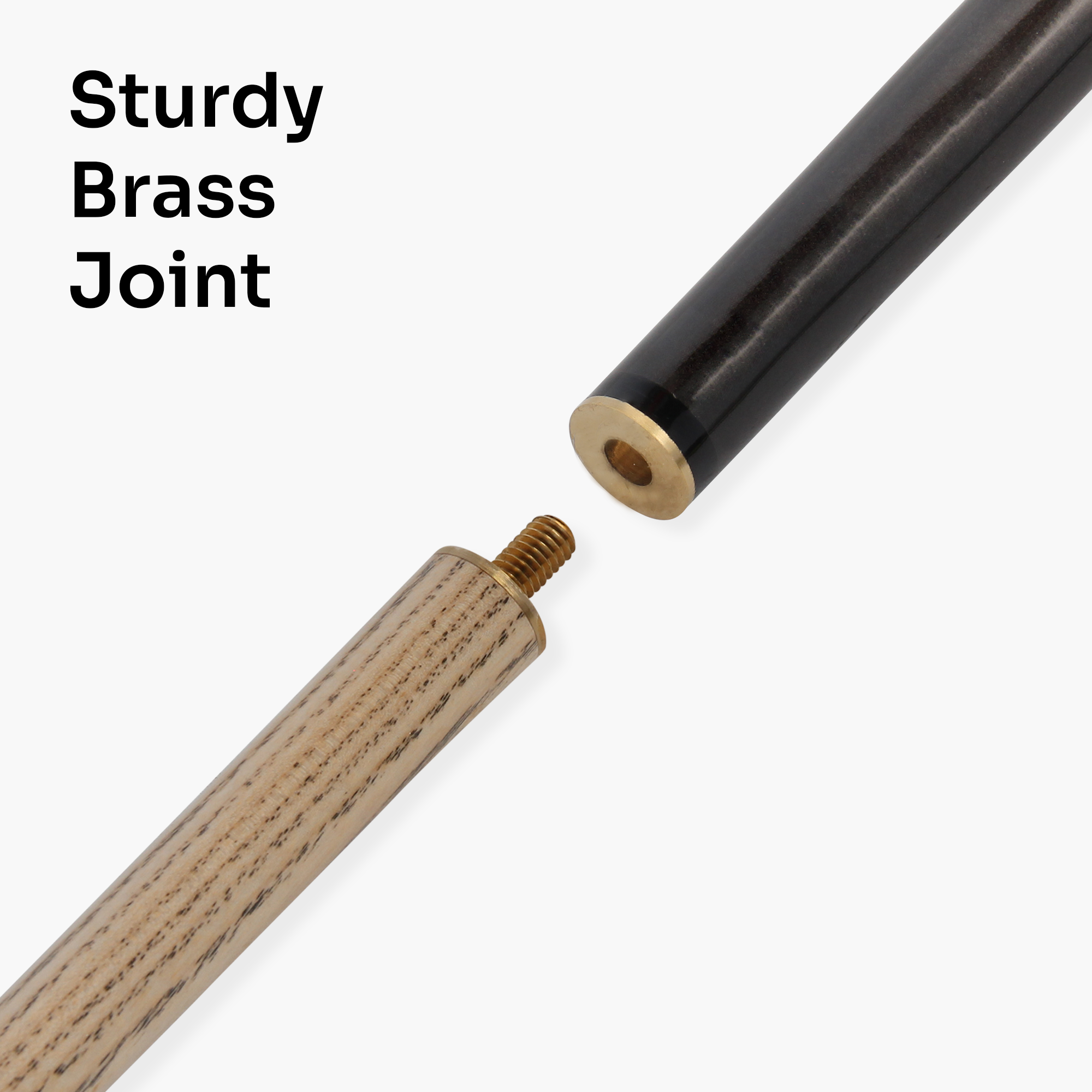 Jonny 8 Ball Metallic E-Series 2-piece cue Cue + Case