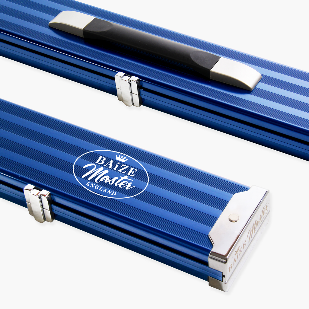 Baize Master Pro Line One Piece Aluminium Snooker Pool Cue Case - Holds Three 1 Piece Cues