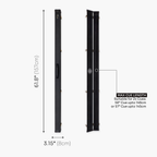Baize Master Russet Marksman cue and case set Cue + Case