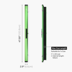 Baize Master Summit 2-slot 3/4 cue case Cue + Case