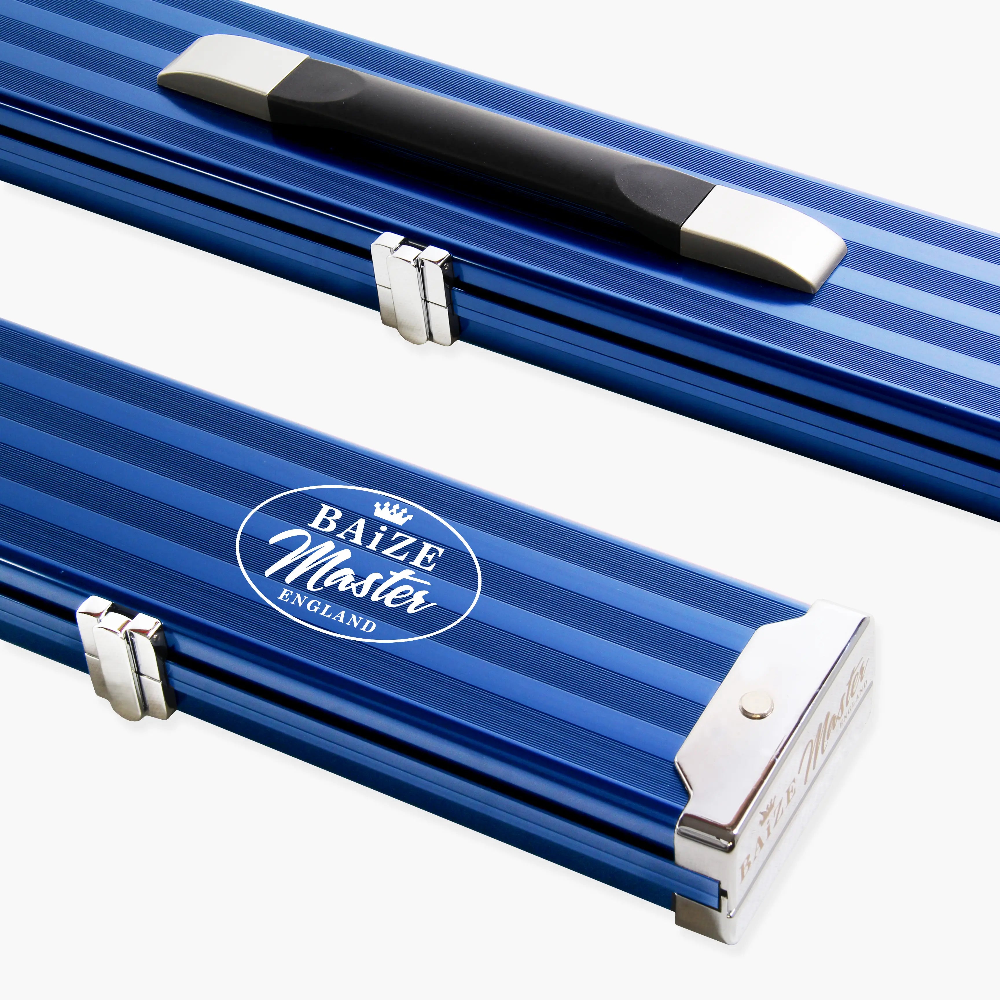 Baize Master Pro Line wide blue 3/4 cue case Cue + Case