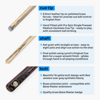 Baize Master G14 Emperor 57-inch 3/4 pool cue Cue + Case