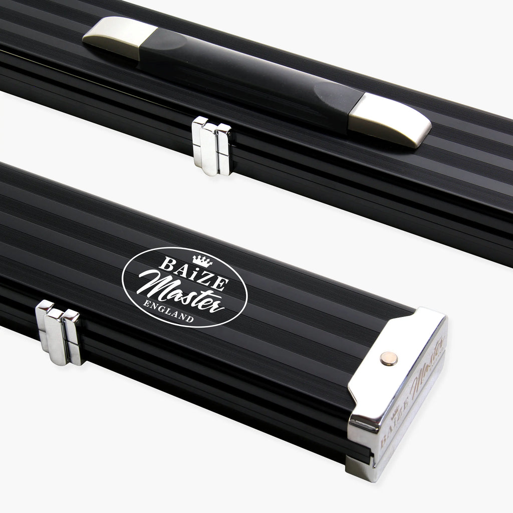 Baize Master Pro Line wide black 3/4 cue case Cue + Case