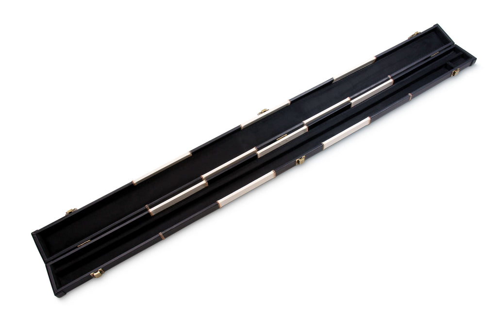 Deluxe chequered 3/4 cue case Cue + Case