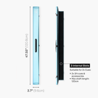 Baize Master Summit 3-slot 3/4 cue case Cue + Case