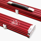 Baize Master Pro Line wide red 3/4 cue case Cue + Case