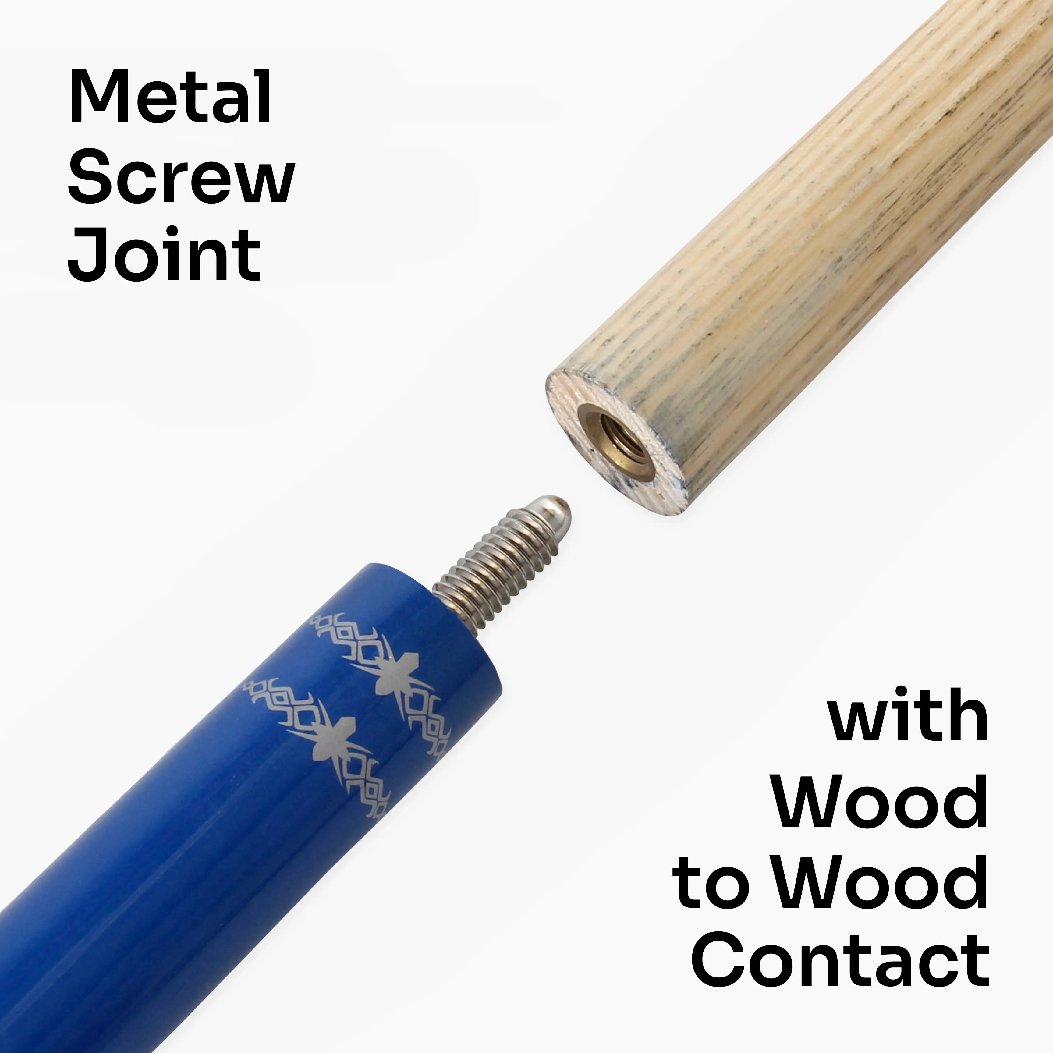 Jonny 8 Ball Scorpion 57-inch cue and hard case Cue + Case