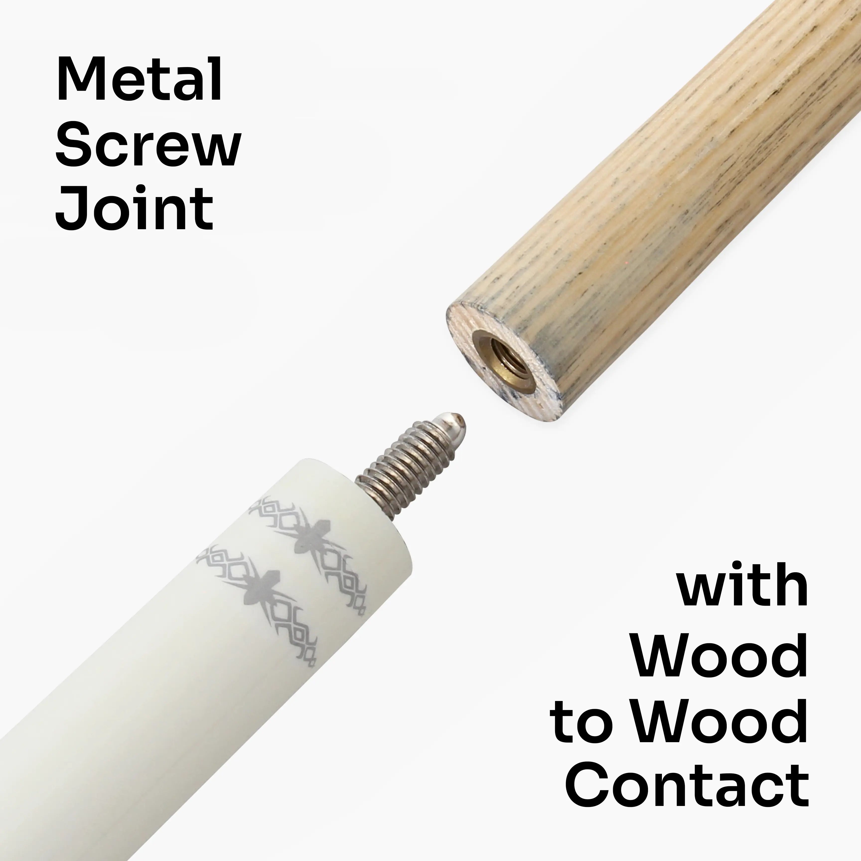 Jonny 8 Ball Scorpion 57-inch 2-piece cue Cue + Case
