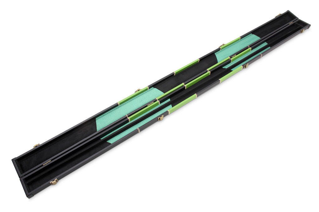 Deluxe chequered 1-piece cue case - 2 cues Cue + Case