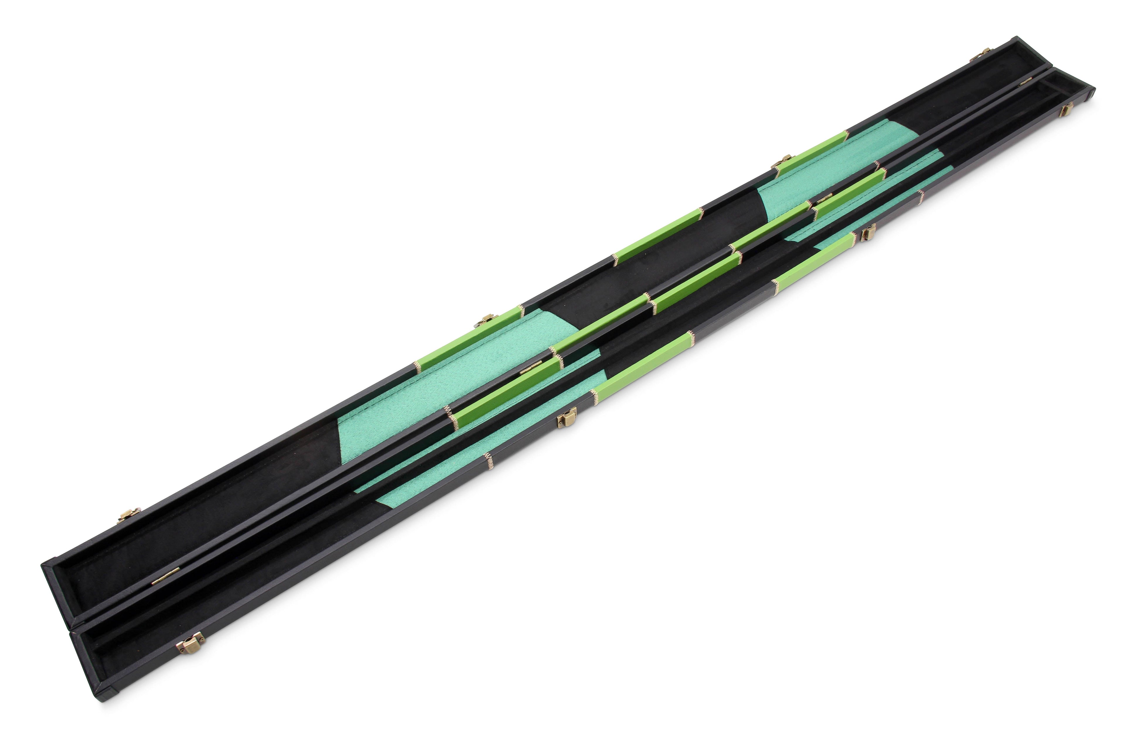 Deluxe chequered 1-piece cue case - 2 cues Cue + Case