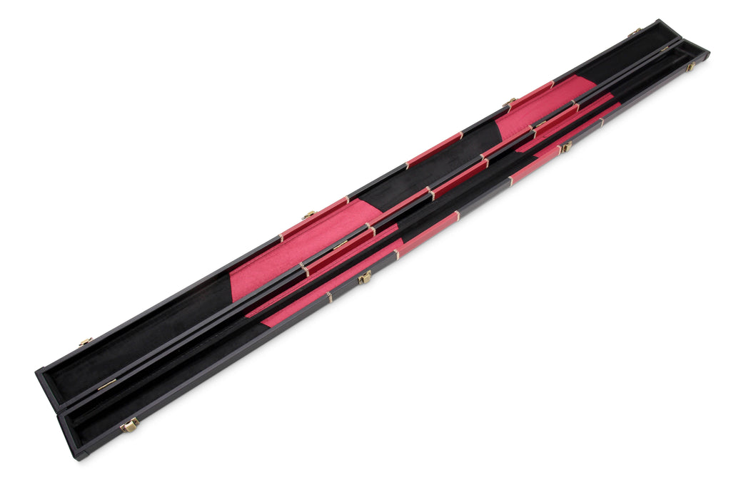 Deluxe chequered 1-piece cue case - 2 cues Cue + Case