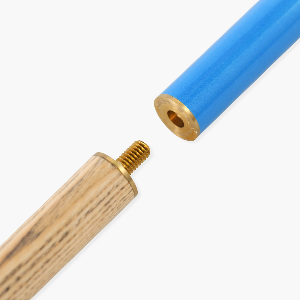 PRO147 Sky Blue Butt cue and case set