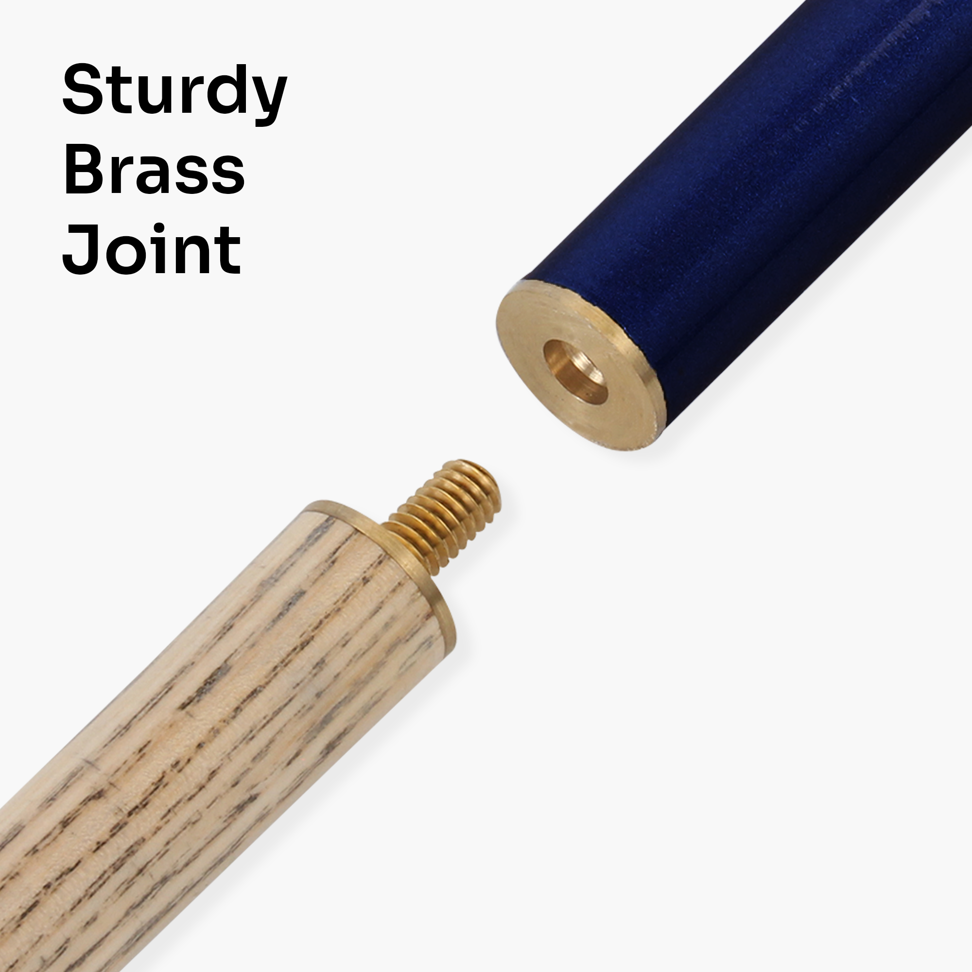 Jonny 8 Ball Metallic E-Series 2-piece cue Cue + Case