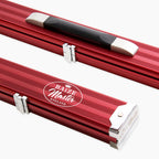 Baize Master Pro Line red 3/4 cue case Cue + Case
