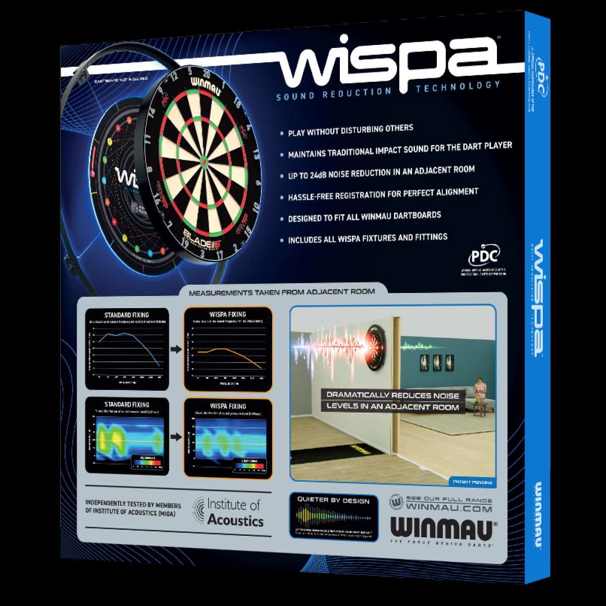 Winmau Wispa Sound Reduction System GW Darts