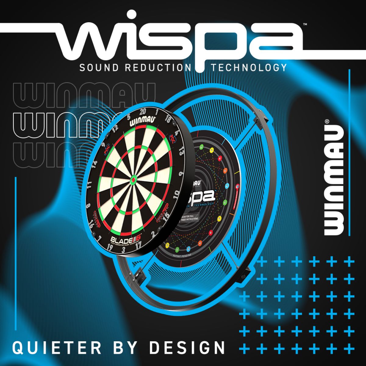 Winmau Wispa Sound Reduction System GW Darts