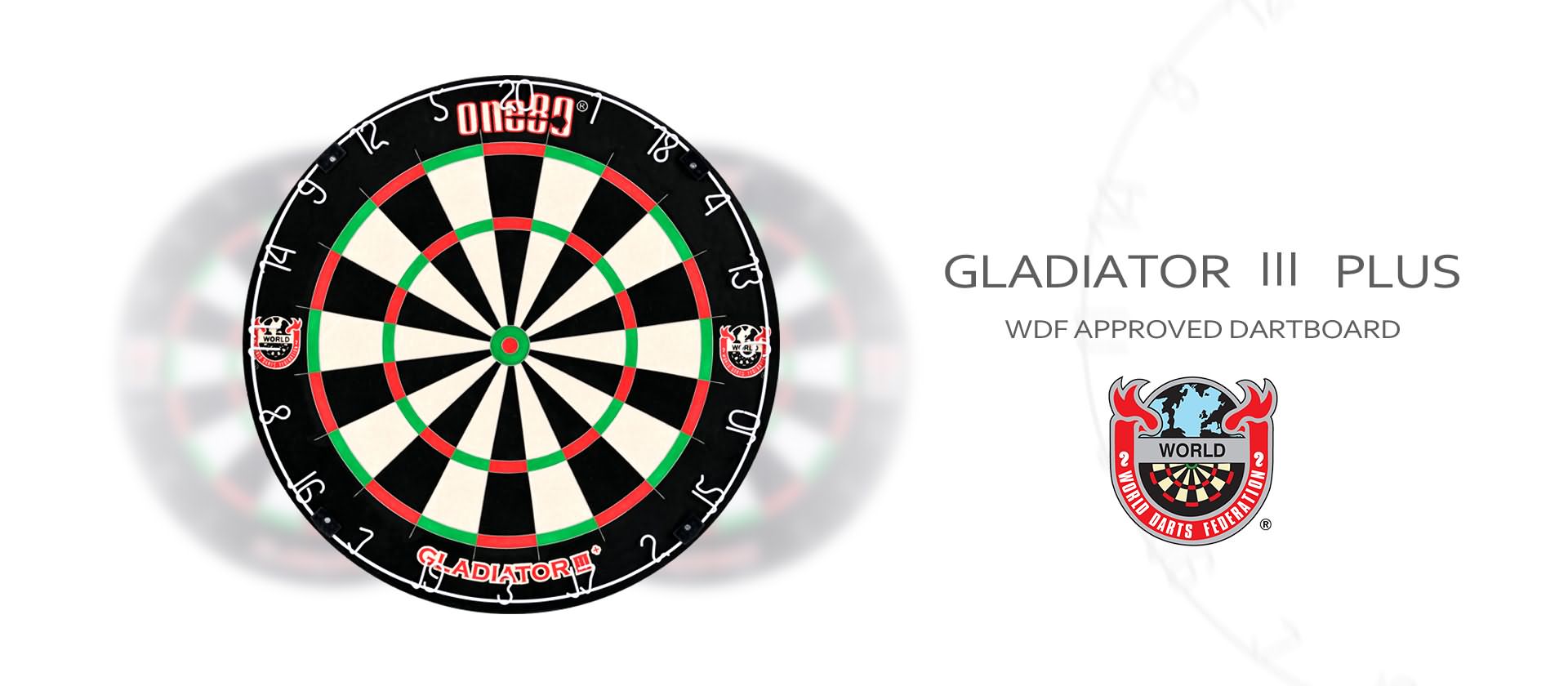 One80 Gladiator 3+ Dartboard GW Darts
