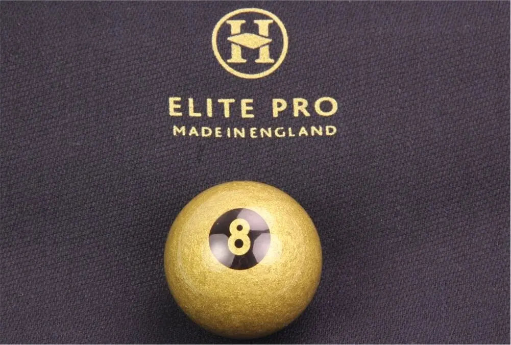 Aramith Premier Golden 8 Ball single pool ball Cue + Case