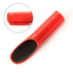Red plastic pen-style cue tip sander Cue + Case