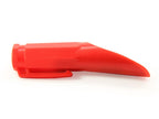 Red plastic pen-style cue tip sander Cue + Case