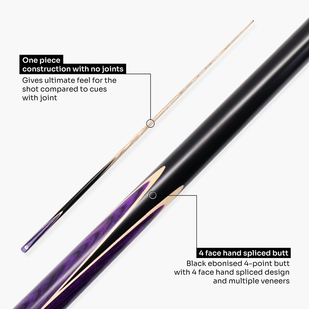 PRO147 Trident 57-inch one-piece cue Cue + Case
