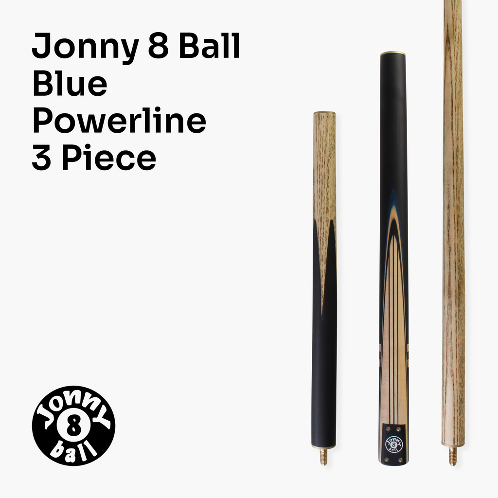 Jonny 8 Ball adjustable 57-inch 3-piece cue Cue + Case