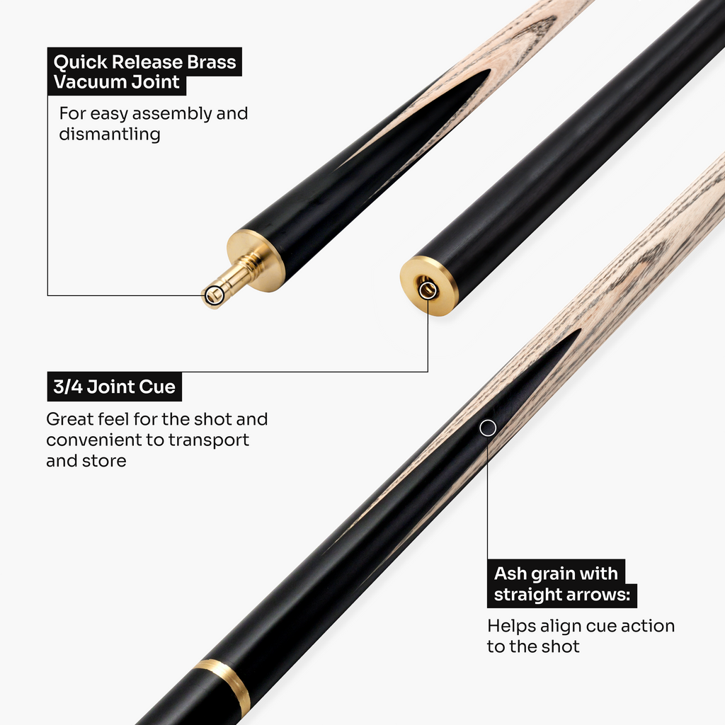 PRO147 Striker 3/4 cue and deluxe case set Cue + Case