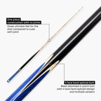 PRO147 Trident 57-inch one-piece cue Cue + Case