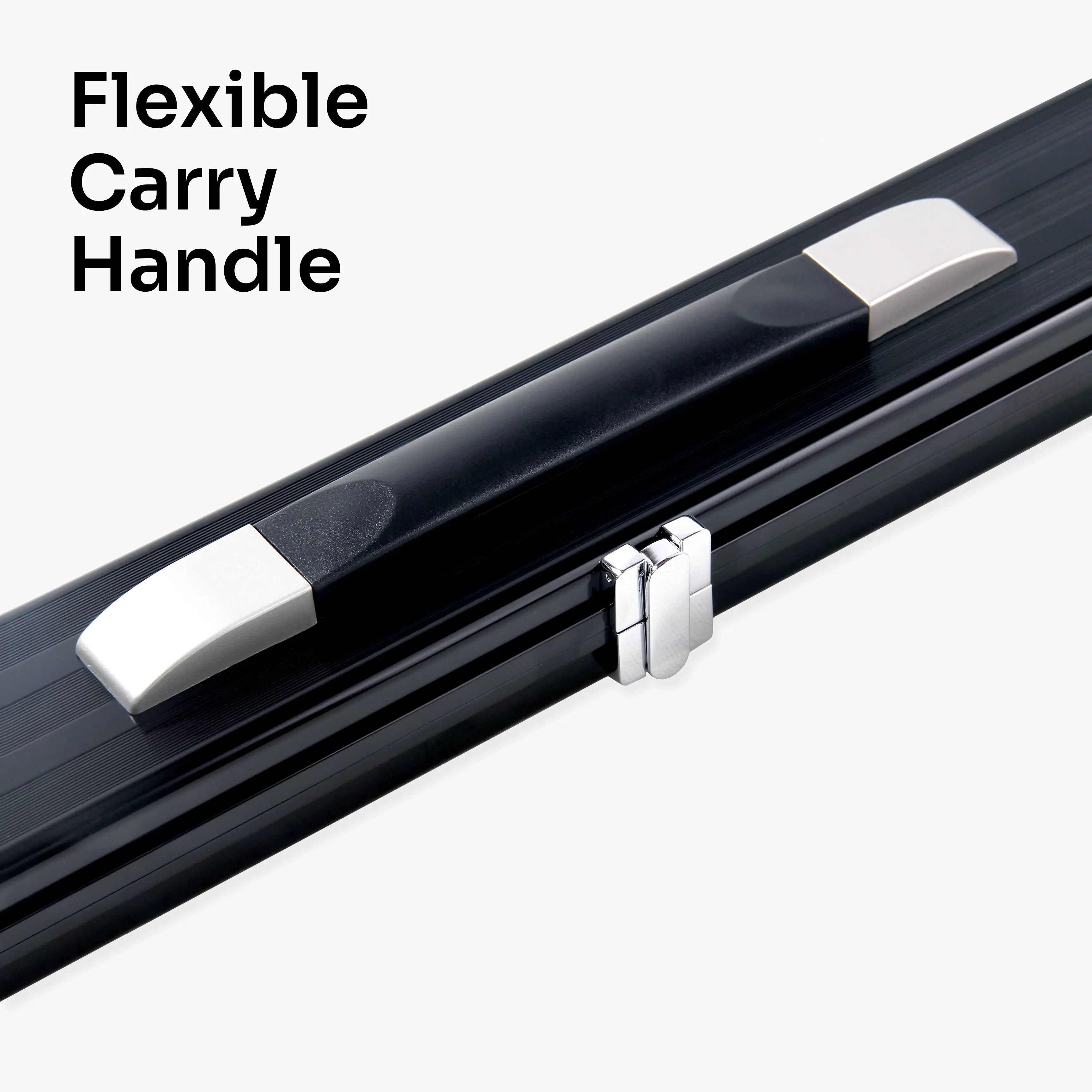 Baize Master Pro Line black 3/4 cue case Cue + Case