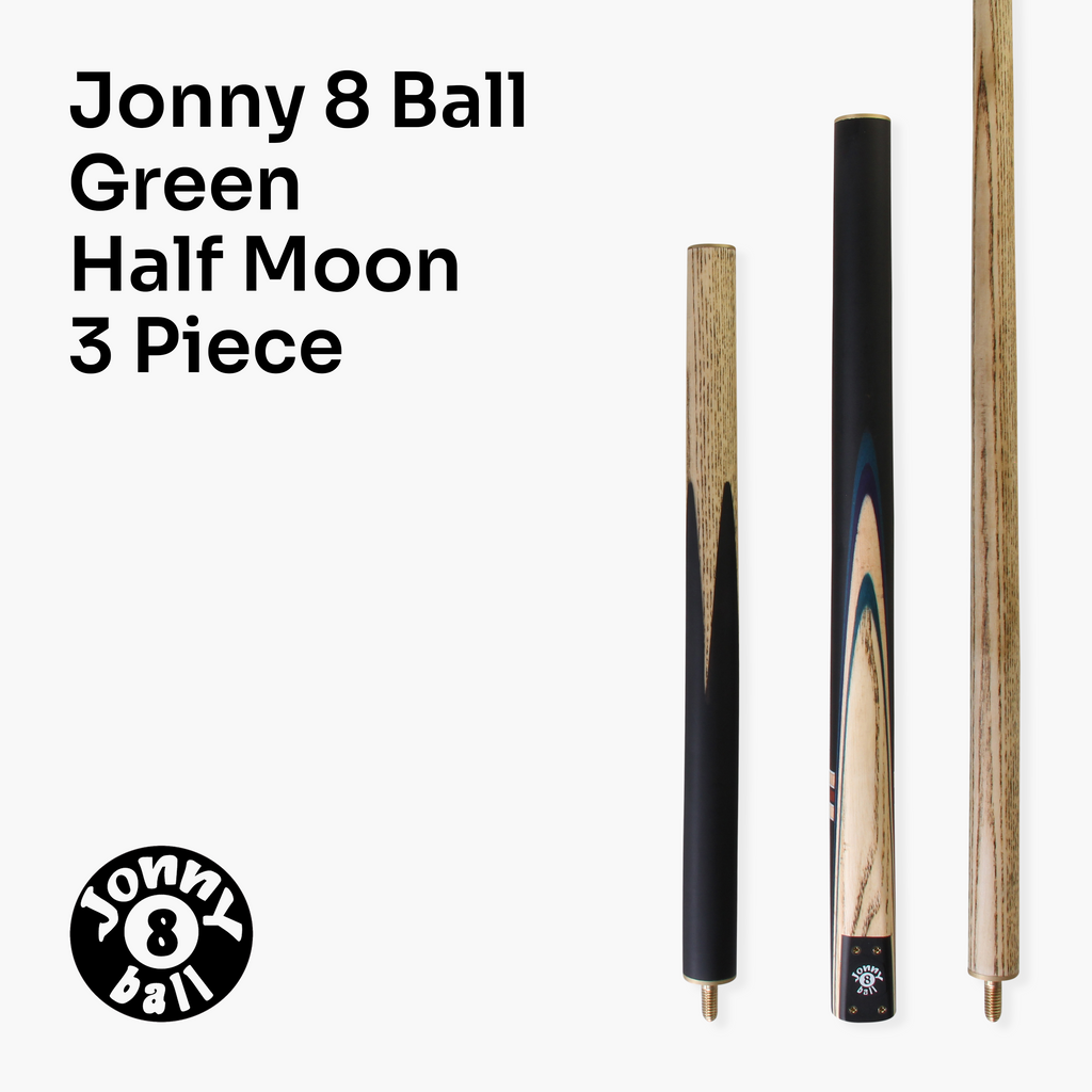 Jonny 8 Ball adjustable 57-inch 3-piece cue Cue + Case
