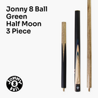 Jonny 8 Ball adjustable 57-inch 3-piece cue Cue + Case