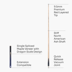 PRO147 Dragon Scale 57-inch 3/4 cue