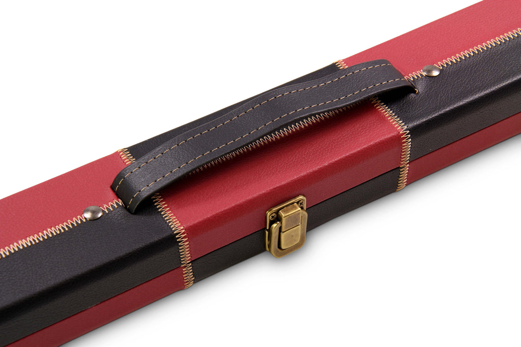 Deluxe chequered 1-piece cue case - 2 cues Cue + Case
