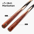 Baize Master Cedar Marksman cue and case set Cue + Case