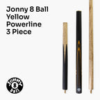 Jonny 8 Ball adjustable 57-inch 3-piece cue and hard case Cue + Case