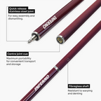 Jonny 8 Ball Inferno 2-piece graphite cue Cue + Case