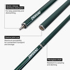 Jonny 8 Ball Inferno 2-piece graphite cue Cue + Case