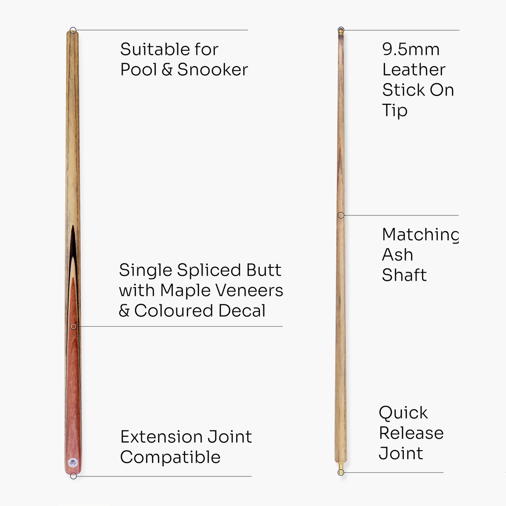 PRO147 Pro Match 57-inch 2-piece cue Cue + Case