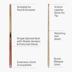 PRO147 Pro Match 57-inch 2-piece cue Cue + Case